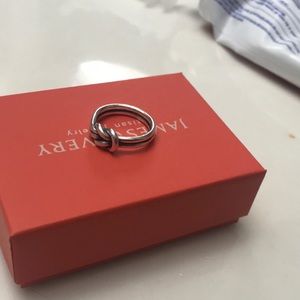James Avery Lovers knot ring